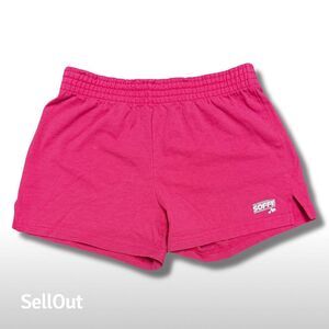 Soffe Girl's Pink Athletic Shorts Size M 8-10 Gym Running Jogging